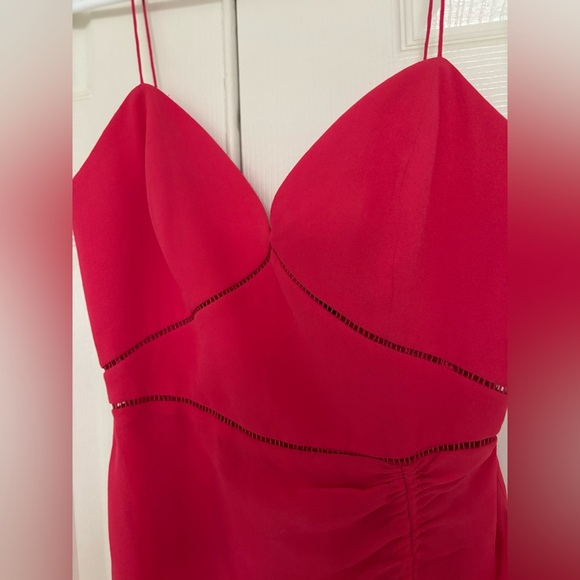 NICHOLAS silk coral dress - Picture 4 of 11